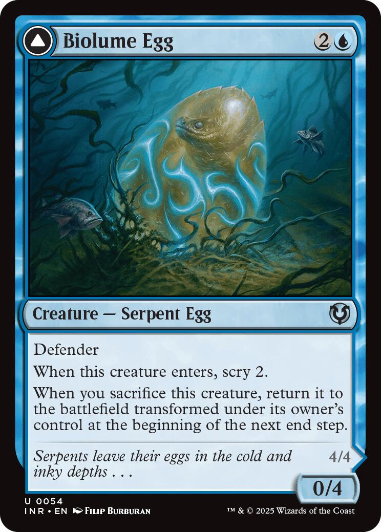 Biolume Egg // Biolume Serpent [Innistrad Remastered] | Event Horizon Hobbies CA