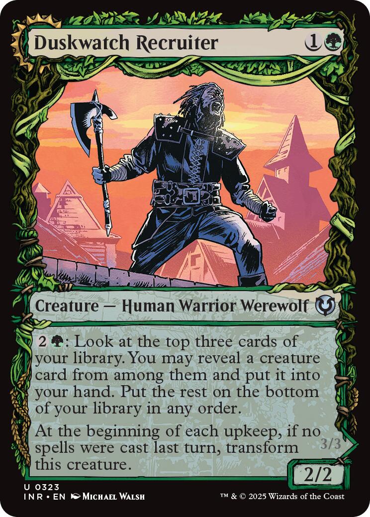 Duskwatch Recruiter // Krallenhorde Howler (Showcase) [Innistrad Remastered] | Event Horizon Hobbies CA