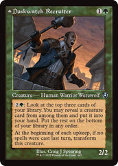 Duskwatch Recruiter // Krallenhorde Howler (Retro Frame) [Innistrad Remastered] | Event Horizon Hobbies CA