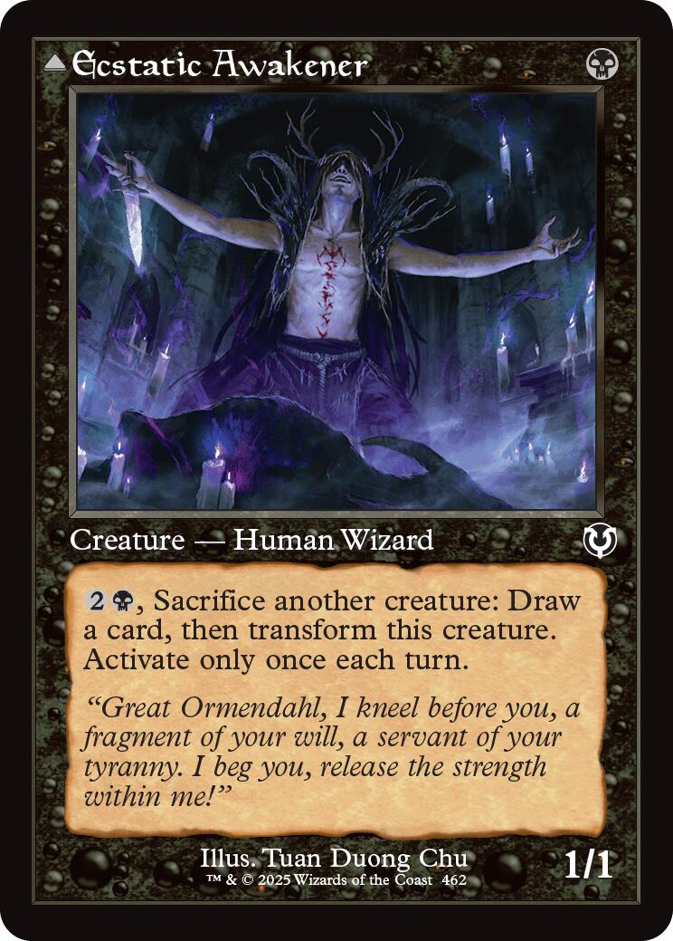 Ecstatic Awakener // Awoken Demon (Retro Frame) [Innistrad Remastered] | Event Horizon Hobbies CA