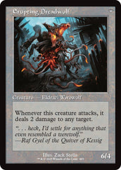 Smoldering Werewolf // Erupting Dreadwolf (Retro Frame) [Innistrad Remastered] | Event Horizon Hobbies CA