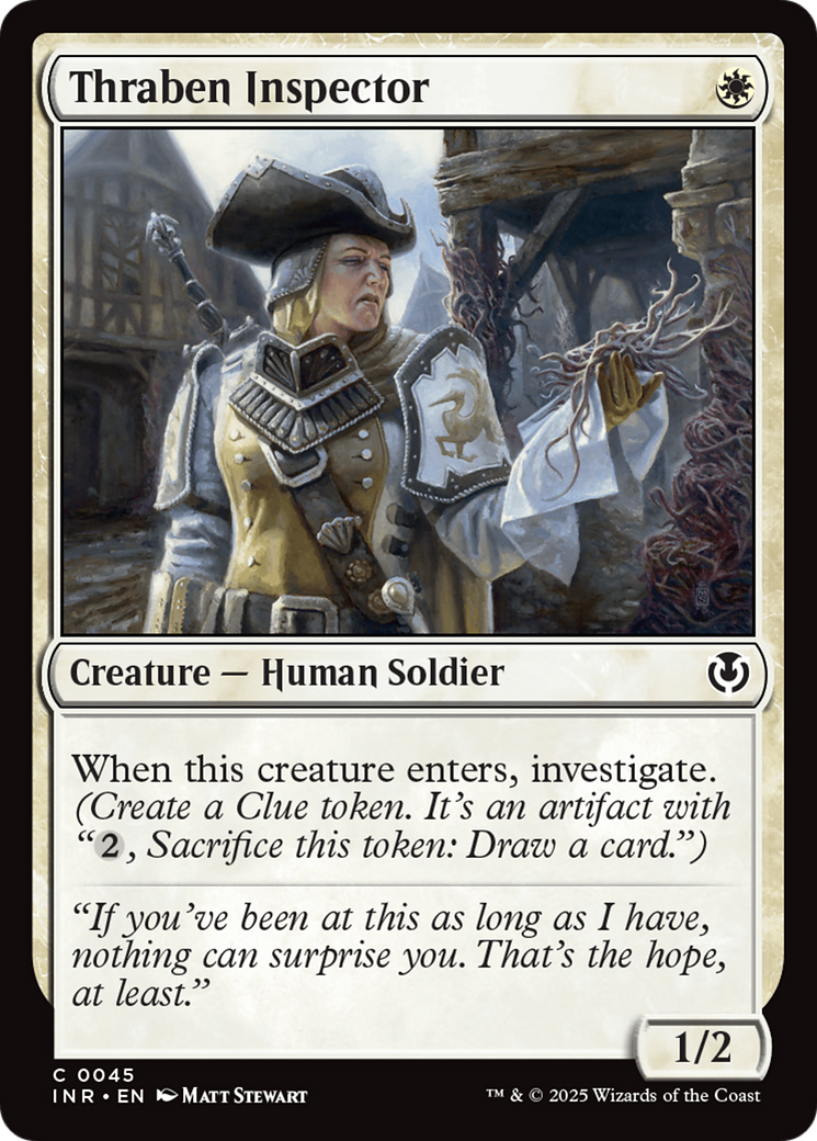 Thraben Inspector [Innistrad Remastered] | Event Horizon Hobbies CA