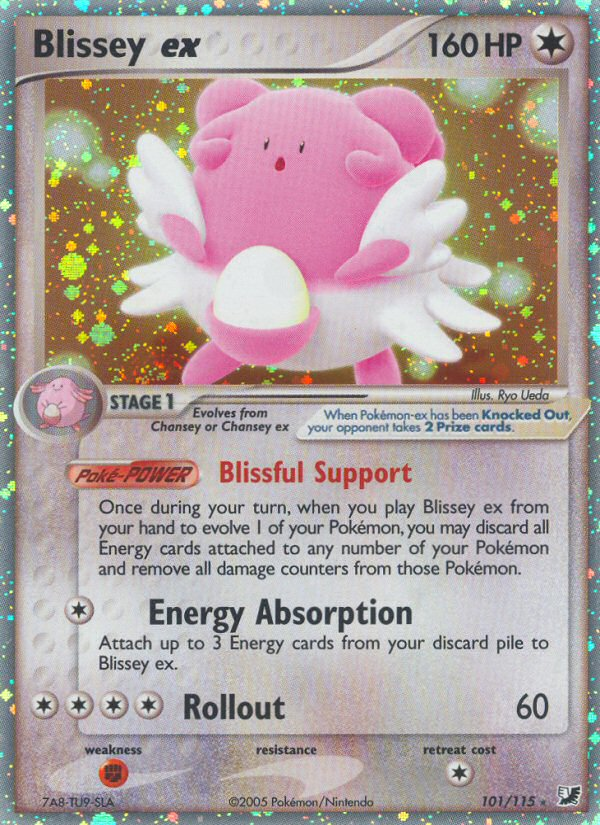 Blissey ex (101/115) [EX: Unseen Forces] | Event Horizon Hobbies CA