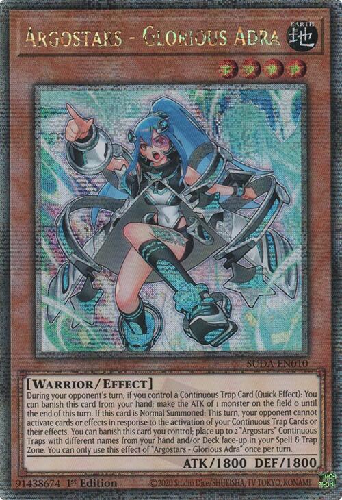 Argostars - Glorious Adra (Quarter Century Secret Rare) [SUDA-EN010] Quarter Century Secret Rare | Event Horizon Hobbies CA