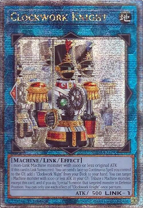 Clockwork Knight (Quarter Century Secret Rare) [SUDA-EN050] Quarter Century Secret Rare | Event Horizon Hobbies CA