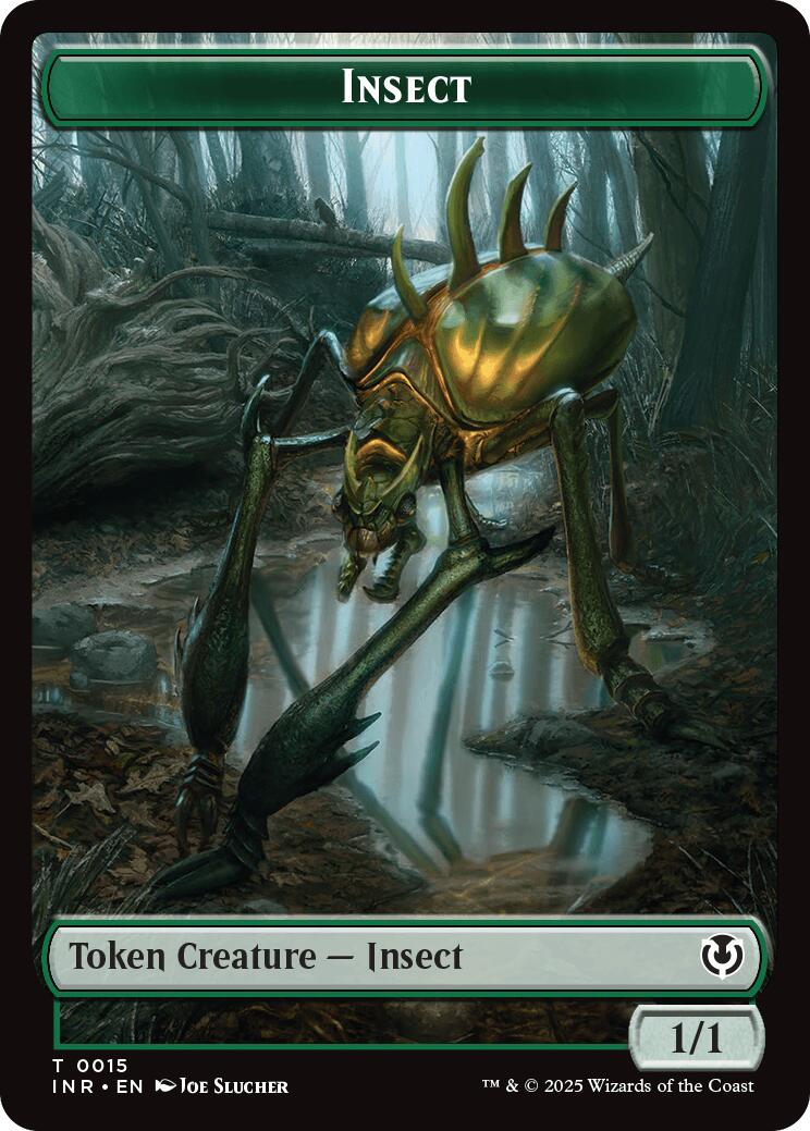 Insect // Spider Double-Sided Token [Innistrad Remastered Tokens] | Event Horizon Hobbies CA