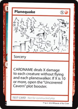 Planequake (2021 Edition) [Mystery Booster Playtest Cards] | Event Horizon Hobbies CA