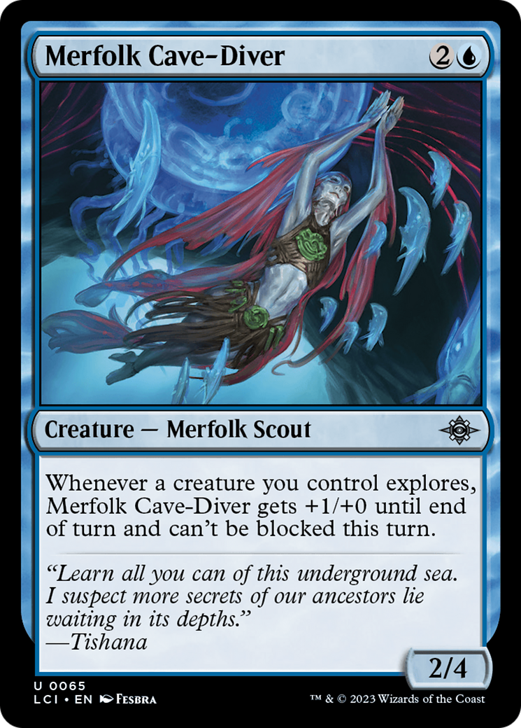 Merfolk Cave-Diver [The Lost Caverns of Ixalan] | Event Horizon Hobbies CA