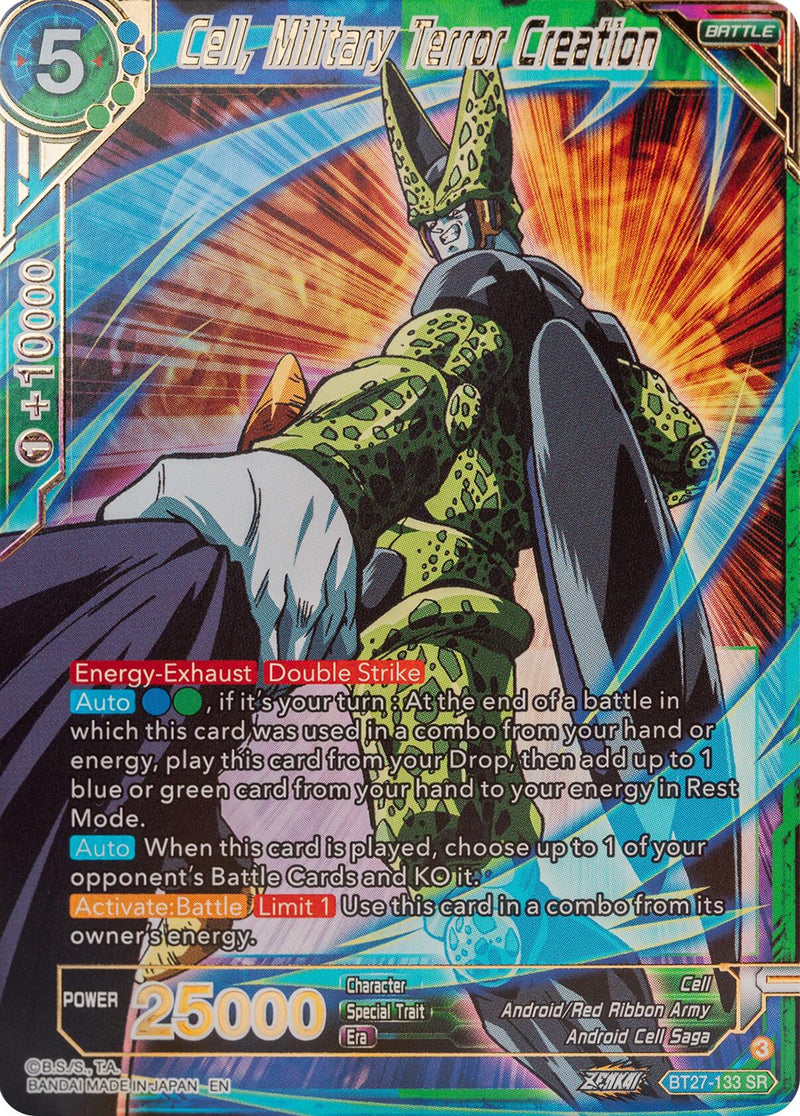 Cell, Military Terror Creation (BT27-133) [History of Z]