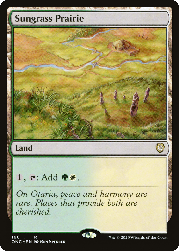 Sungrass Prairie [Phyrexia: All Will Be One Commander] | Event Horizon Hobbies CA