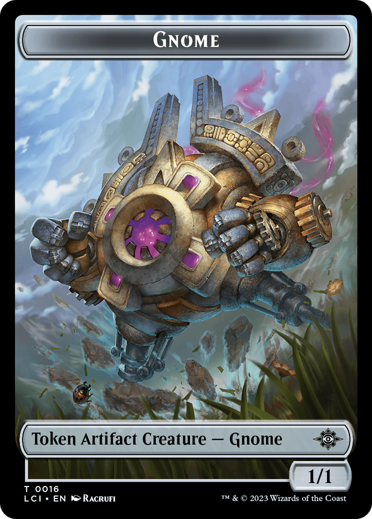 Gnome Token [The Lost Caverns of Ixalan Tokens] | Event Horizon Hobbies CA