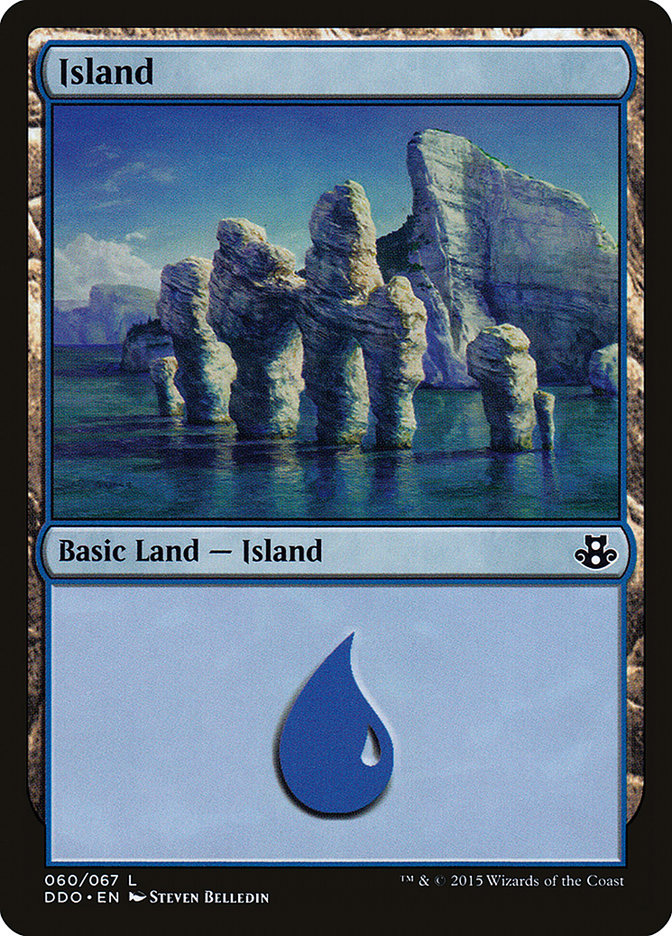 Island (60) [Duel Decks: Elspeth vs. Kiora] | Event Horizon Hobbies CA