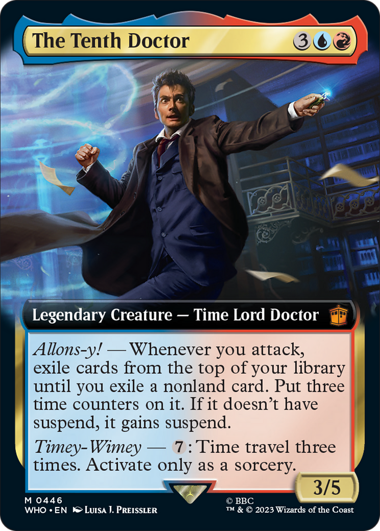 The Tenth Doctor (Extended Art) [Doctor Who] | Event Horizon Hobbies CA