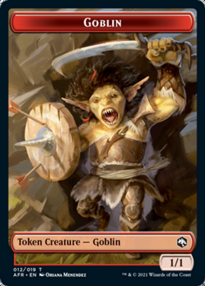 Dungeon of the Mad Mage // Goblin Double-Sided Token [Dungeons & Dragons: Adventures in the Forgotten Realms Tokens] | Event Horizon Hobbies CA