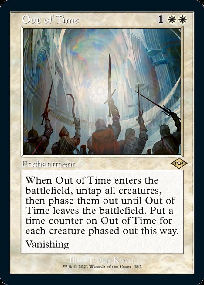 Out of Time (Retro Foil Etched) [Modern Horizons 2] | Event Horizon Hobbies CA