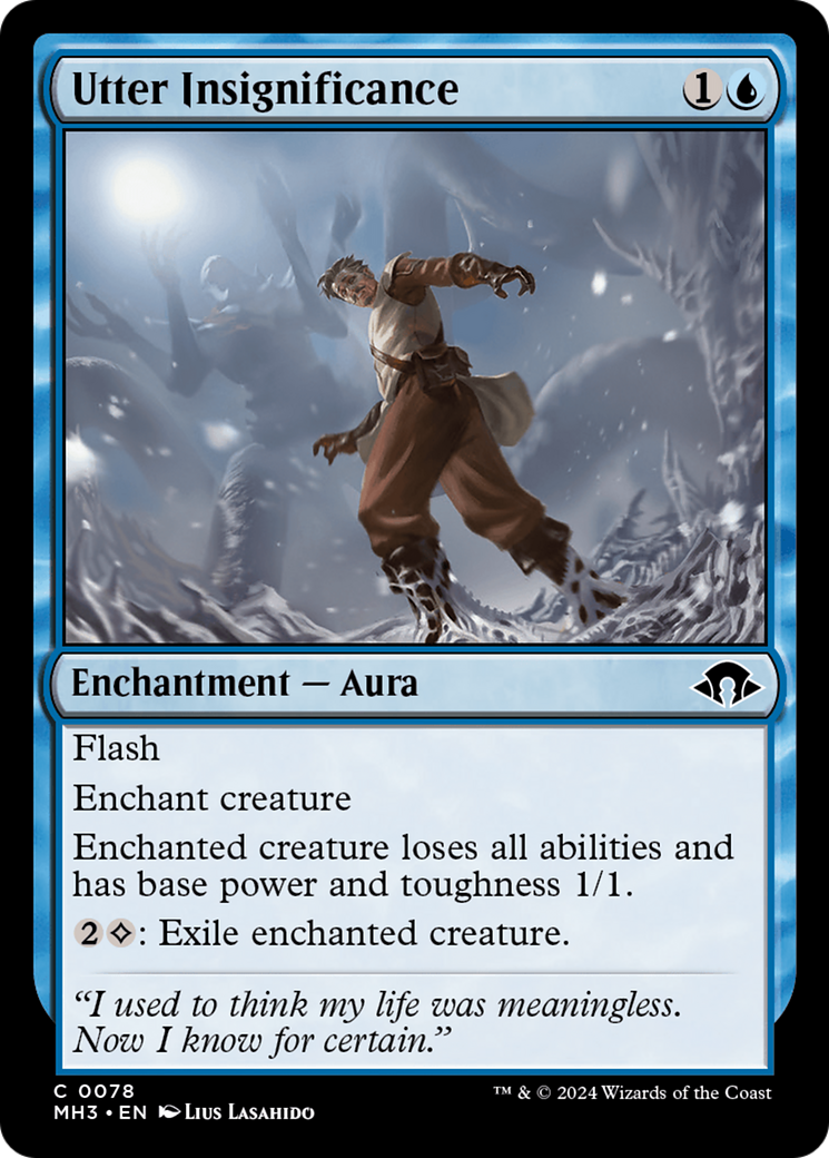 Utter Insignificance [Modern Horizons 3] | Event Horizon Hobbies CA