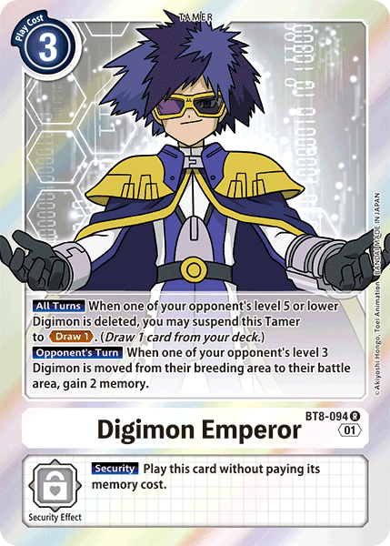 Digimon Emperor [BT8-094] [New Awakening] | Event Horizon Hobbies CA