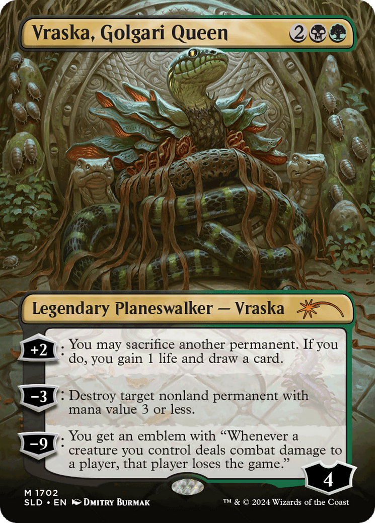 Vraska, Golgari Queen (1702) (Rainbow Foil) [Secret Lair Drop Series] | Event Horizon Hobbies CA