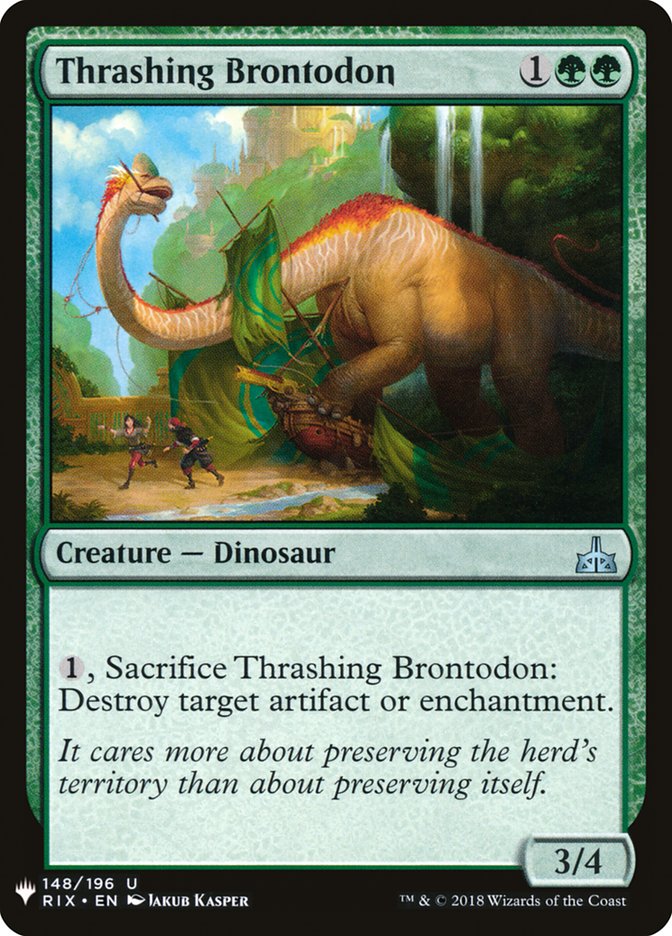 Thrashing Brontodon [Mystery Booster] | Event Horizon Hobbies CA