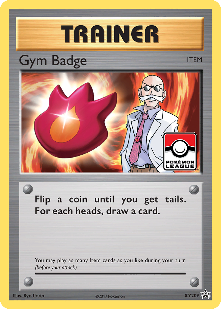 Gym Badge (XY209) (Blaine) [XY: Black Star Promos] | Event Horizon Hobbies CA