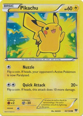 Pikachu (42/146) (2014 Movie Promo) [Miscellaneous Cards] | Event Horizon Hobbies CA