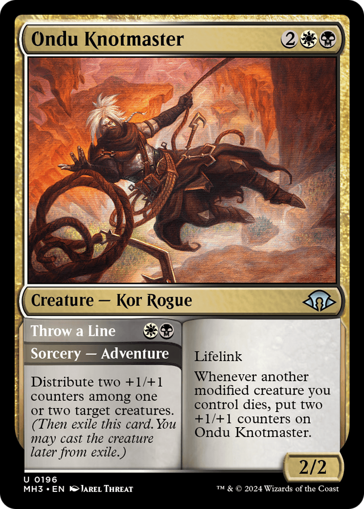 Ondu Knotmaster // Throw a Line [Modern Horizons 3] | Event Horizon Hobbies CA