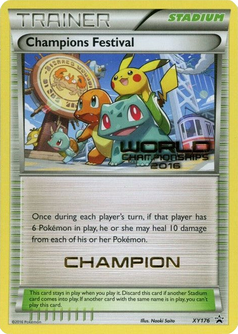 Champions Festival (XY176) (2016 Champion) [XY: Black Star Promos] | Event Horizon Hobbies CA