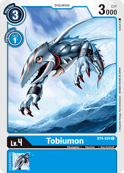 Tobiumon [BT4-024] [Great Legend] | Event Horizon Hobbies CA