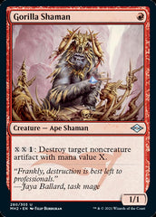 Gorilla Shaman (Foil Etched) [Modern Horizons 2] | Event Horizon Hobbies CA