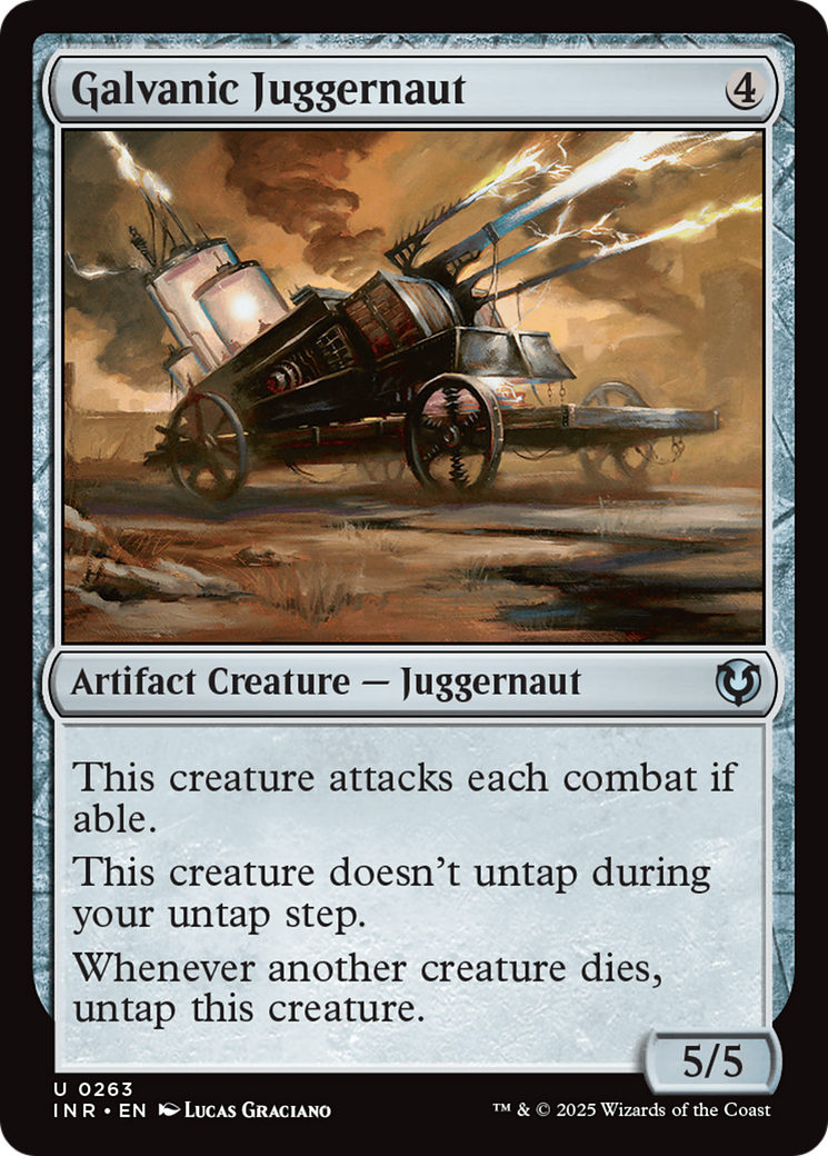 Galvanic Juggernaut [Innistrad Remastered] | Event Horizon Hobbies CA