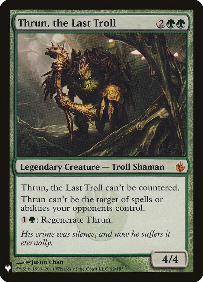 Thrun, the Last Troll [Mystery Booster] | Event Horizon Hobbies CA