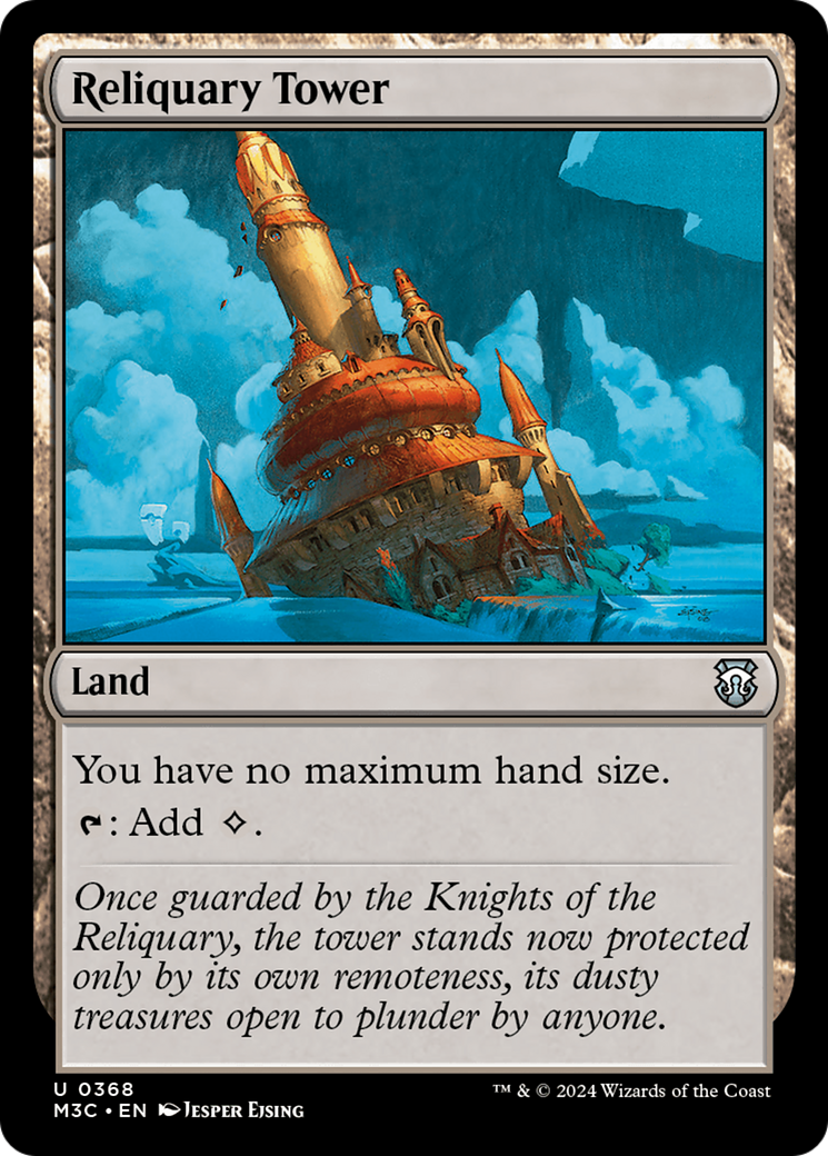 Reliquary Tower (Ripple Foil) [Modern Horizons 3 Commander] | Event Horizon Hobbies CA