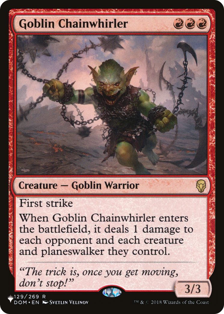 Goblin Chainwhirler [The List] | Event Horizon Hobbies CA