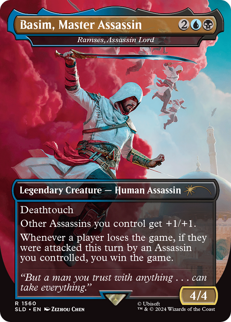 Basim, Master Assassin - Ramses, Assassin Lord (Rainbow Foil) [Secret Lair Drop Series] | Event Horizon Hobbies CA