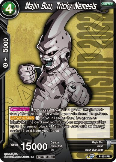 Majin Buu, Tricky Nemesis (P-398) [Promotion Cards] | Event Horizon Hobbies CA