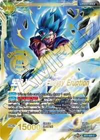 Son Goku & Vegeta // SSB Vegito, Energy Eruption (Championship Final 2019) (1st Place) (BT7-025_PR) [Tournament Promotion Cards] | Event Horizon Hobbies CA