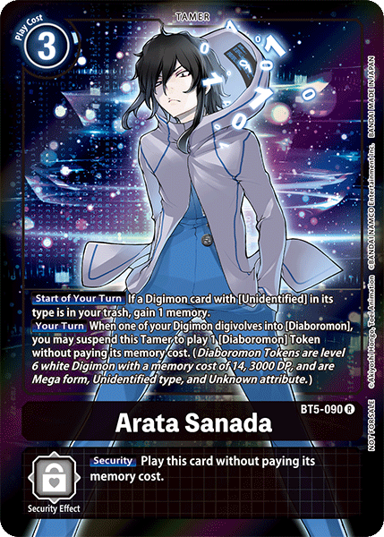 Arata Sanada [BT5-090] (Buy-A-Box Promo) [Battle of Omni Promos] | Event Horizon Hobbies CA