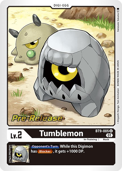 Tumblemon [BT9-005] [X Record Pre-Release Promos] | Event Horizon Hobbies CA