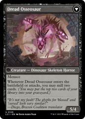 Visage of Dread // Dread Osseosaur [The Lost Caverns of Ixalan] | Event Horizon Hobbies CA