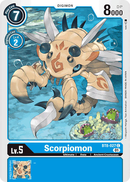 Scorpiomon [BT8-027] [New Awakening] | Event Horizon Hobbies CA