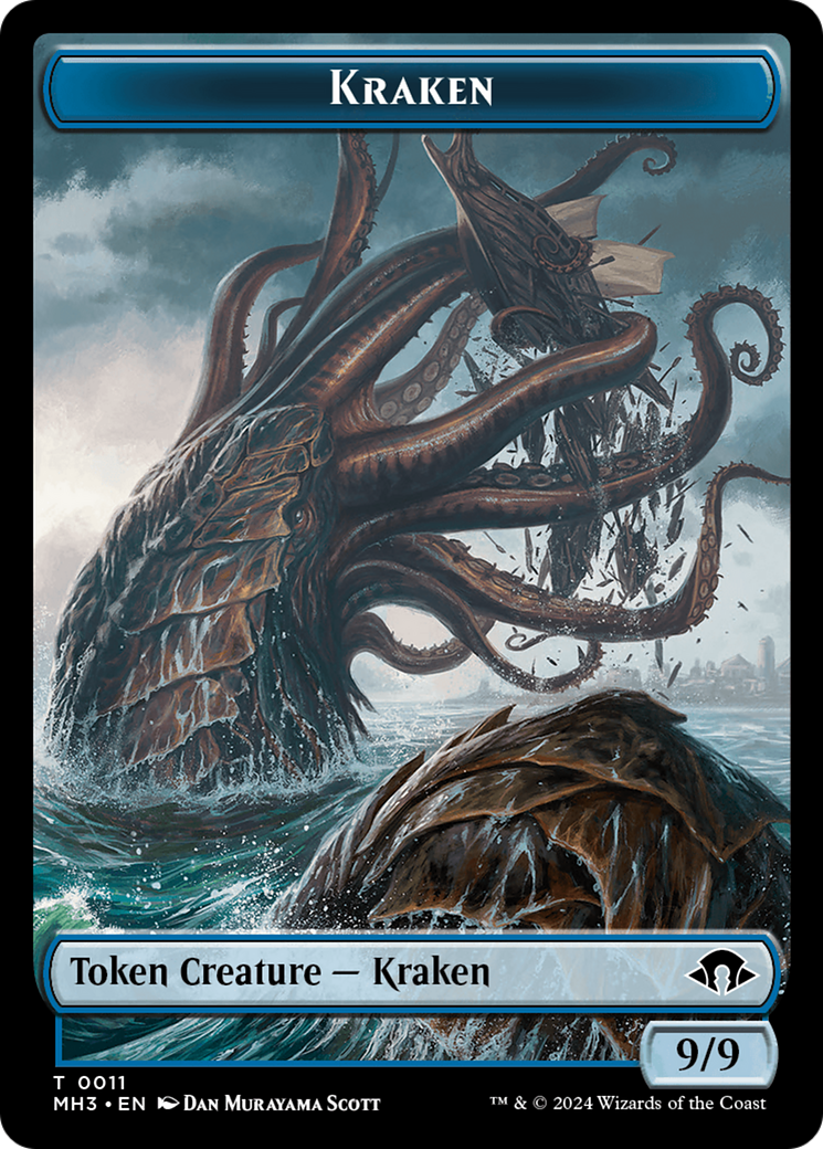 Kraken // Energy Reserve Double-Sided Token [Modern Horizons 3 Tokens] | Event Horizon Hobbies CA