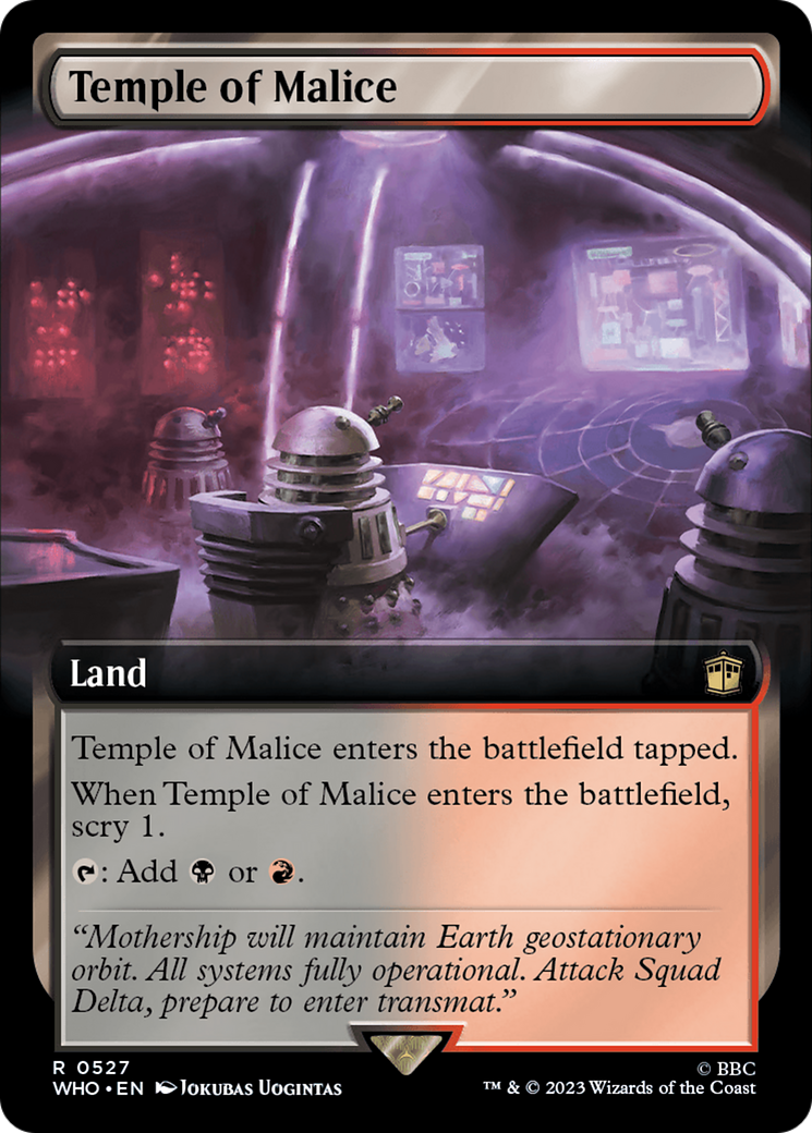 Temple of Malice (Extended Art) [Doctor Who] | Event Horizon Hobbies CA