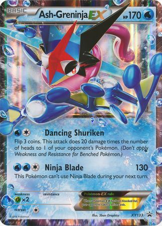 Ash-Greninja EX (XY133) (Jumbo Card) [XY: Black Star Promos] | Event Horizon Hobbies CA