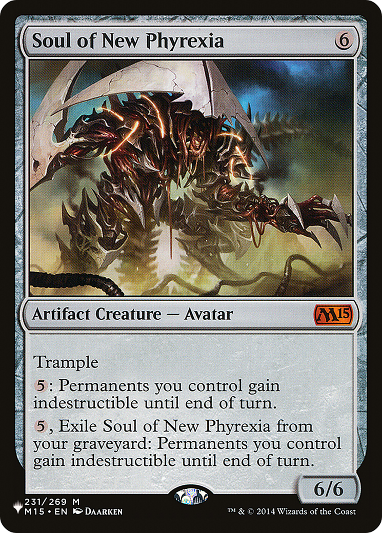 Soul of New Phyrexia [The List] | Event Horizon Hobbies CA