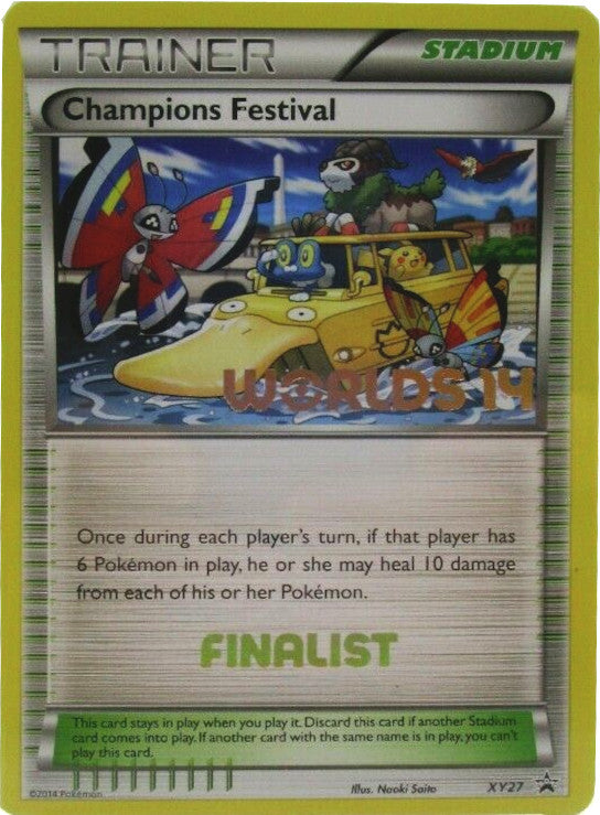 Champions Festival (XY27) (2014 Finalist) [XY: Black Star Promos] | Event Horizon Hobbies CA