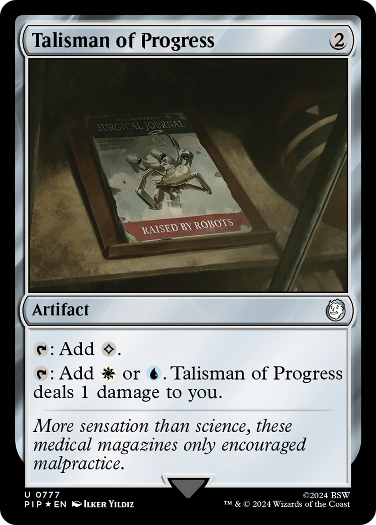 Talisman of Progress (Surge Foil) [Fallout] | Event Horizon Hobbies CA