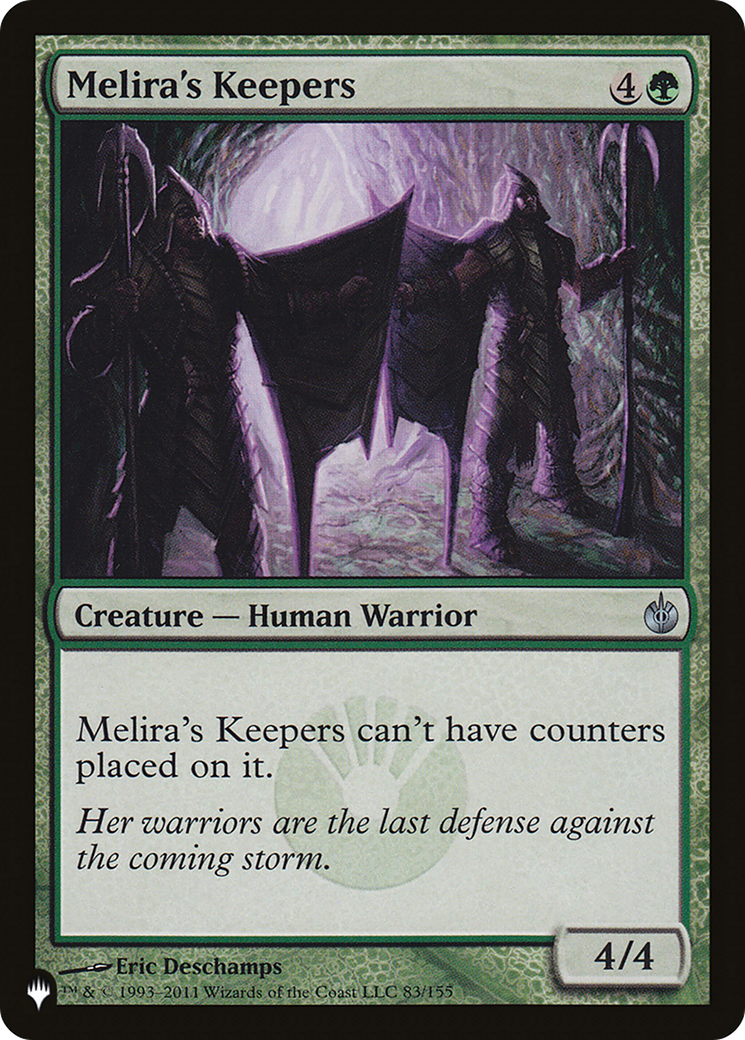 Melira's Keepers [The List] | Event Horizon Hobbies CA