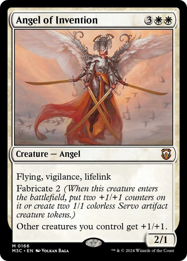 Angel of Invention (Ripple Foil) [Modern Horizons 3 Commander] | Event Horizon Hobbies CA