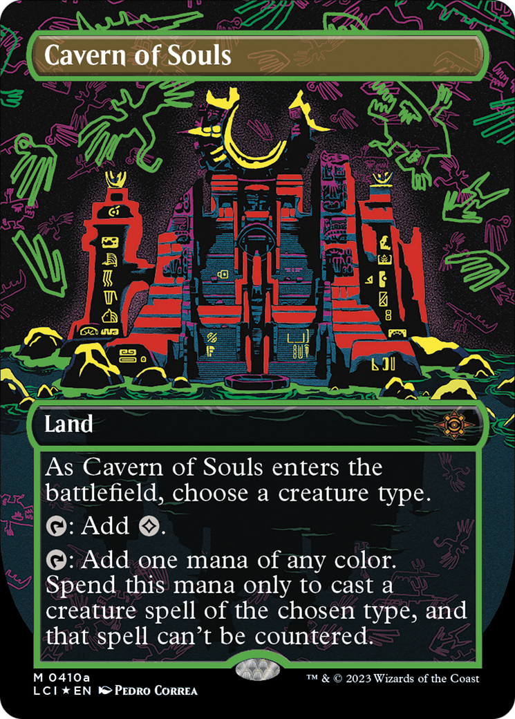 Cavern of Souls (0410a) (Borderless) [The Lost Caverns of Ixalan] | Event Horizon Hobbies CA