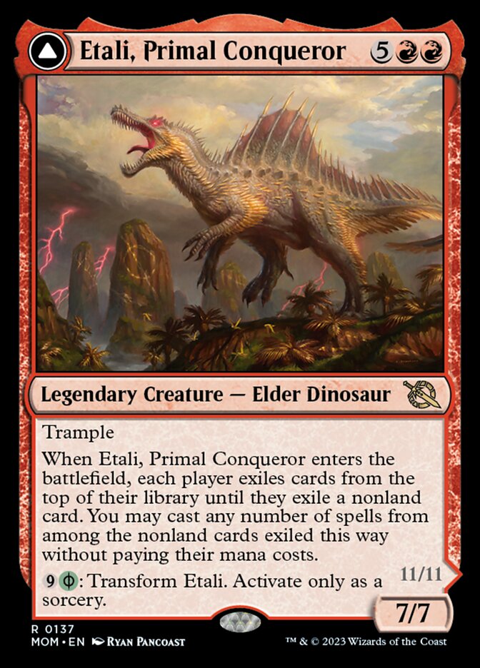 Etali, Primal Conqueror // Etali, Primal Sickness [March of the Machine] | Event Horizon Hobbies CA